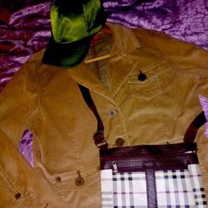 SO Blazer  and Mudd Silk Cap .